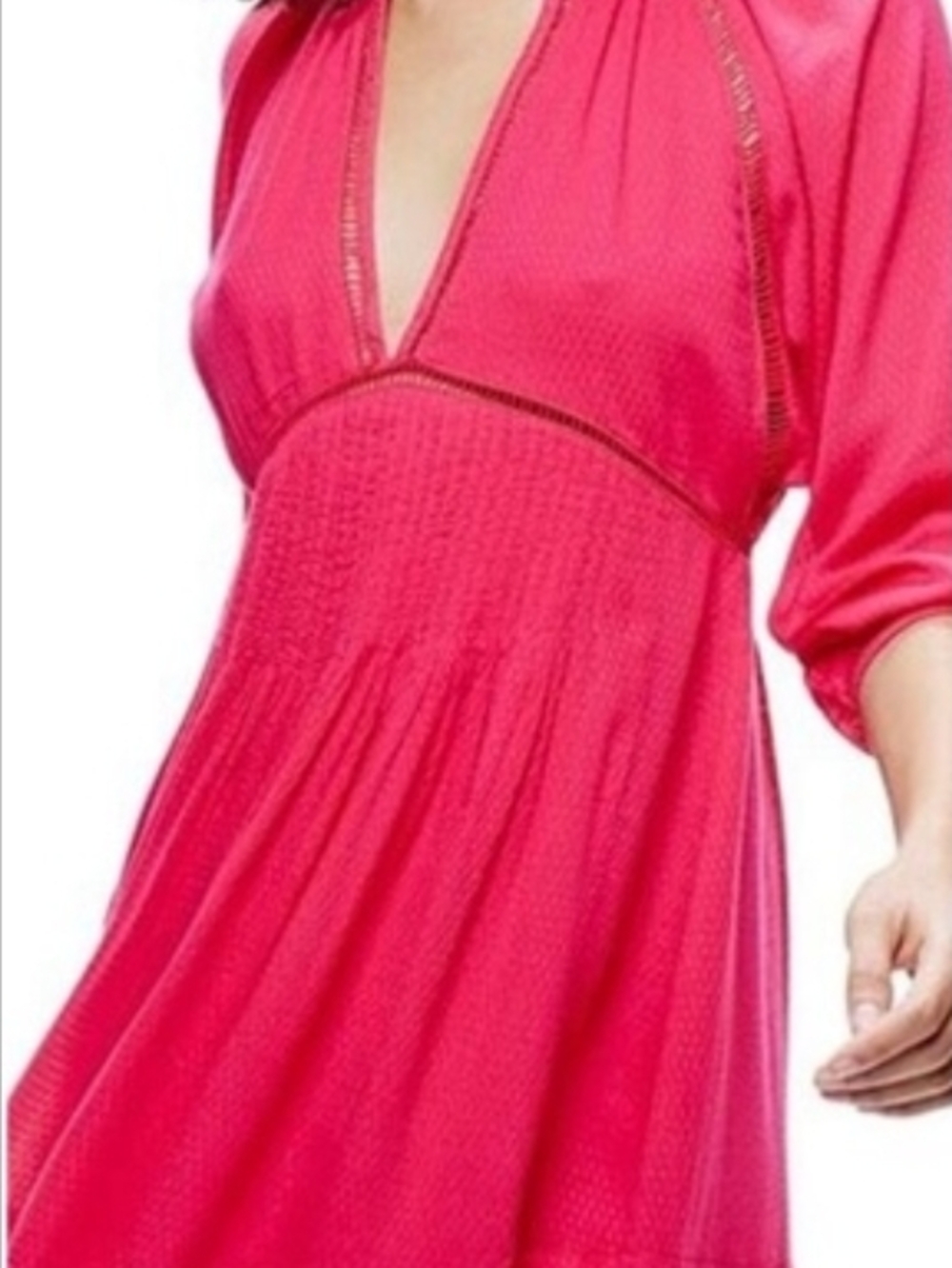 Free People Go lightly Mini Swing Dress sz XS